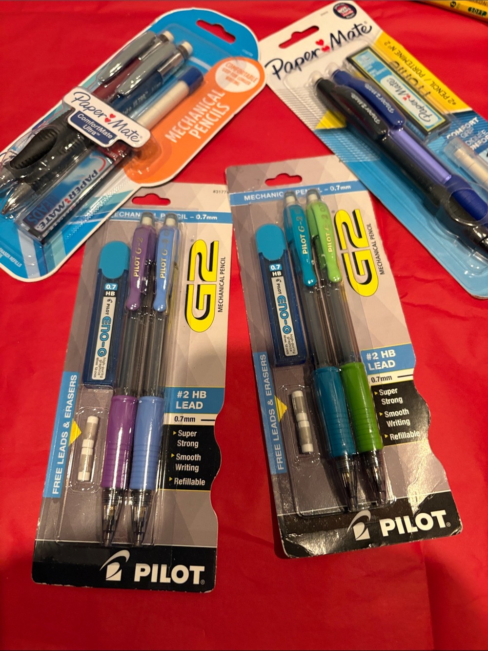 Lot Paper Mate & G2 Profile Mech Mechanical Pencil Pencils T4